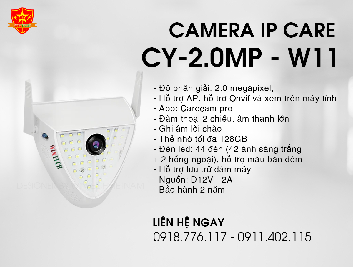 Camera IP Care CY-2.0MP - W11